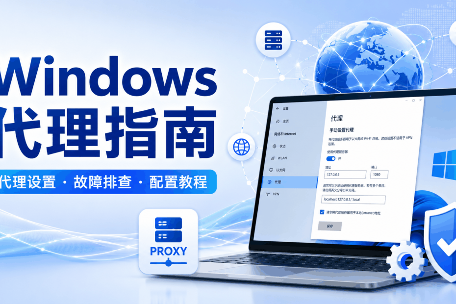 Windows 11系统代理自动关闭、代理设置无法保存及故障排查教程